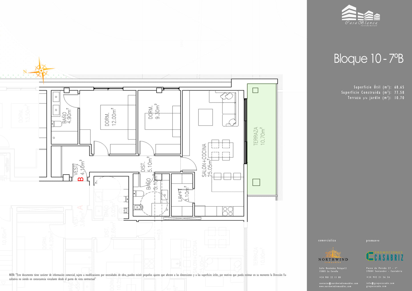 Edificio 10 - 7ºB