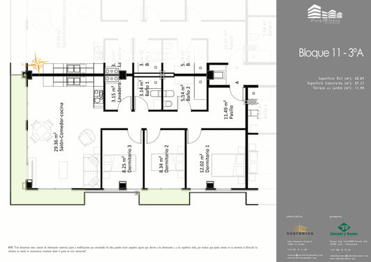 Edificio 11 - 3ºA