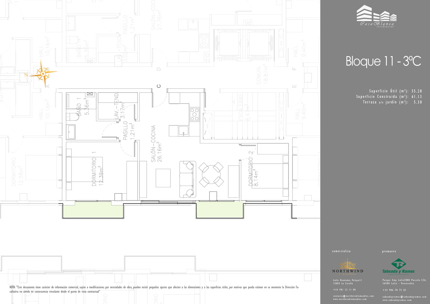 Edificio 11 - 3ºC