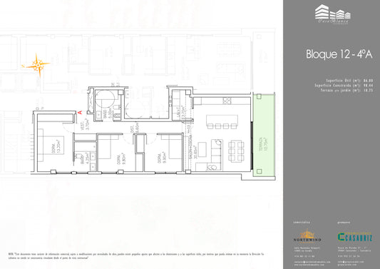 Edificio 12 - 4ºA