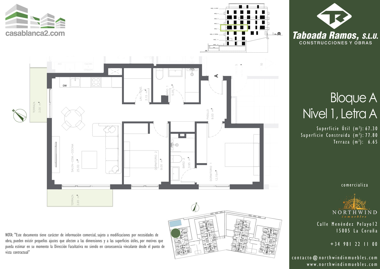 Edificio A - Nivel 1 - Letra A