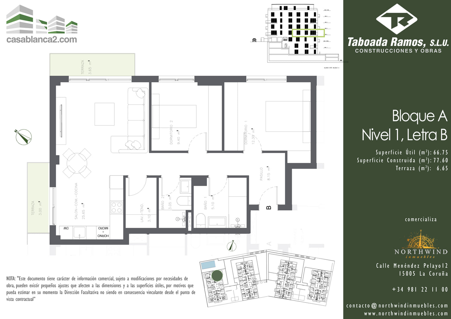 Edificio A - Nivel 1 - Letra B