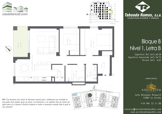 Edificio B - Nivel 1 - Letra B