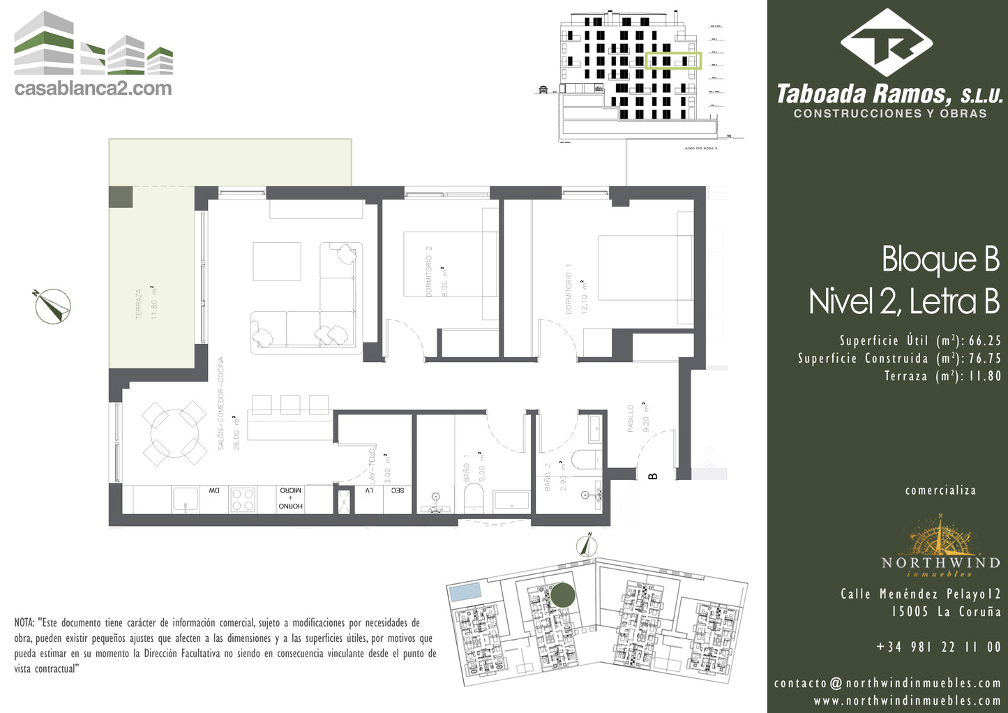 Edificio B - Nivel 2 - Letra B