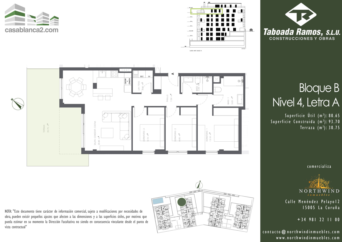 Edificio B - Nivel 4 - Letra A