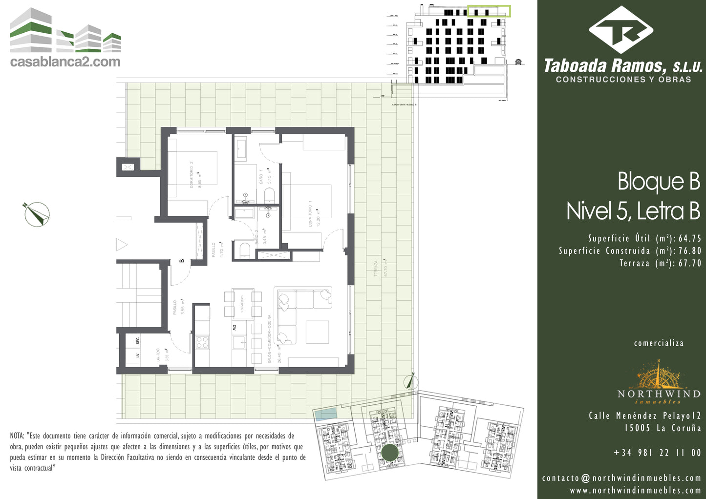 Edificio B - Nivel 5 - Letra B
