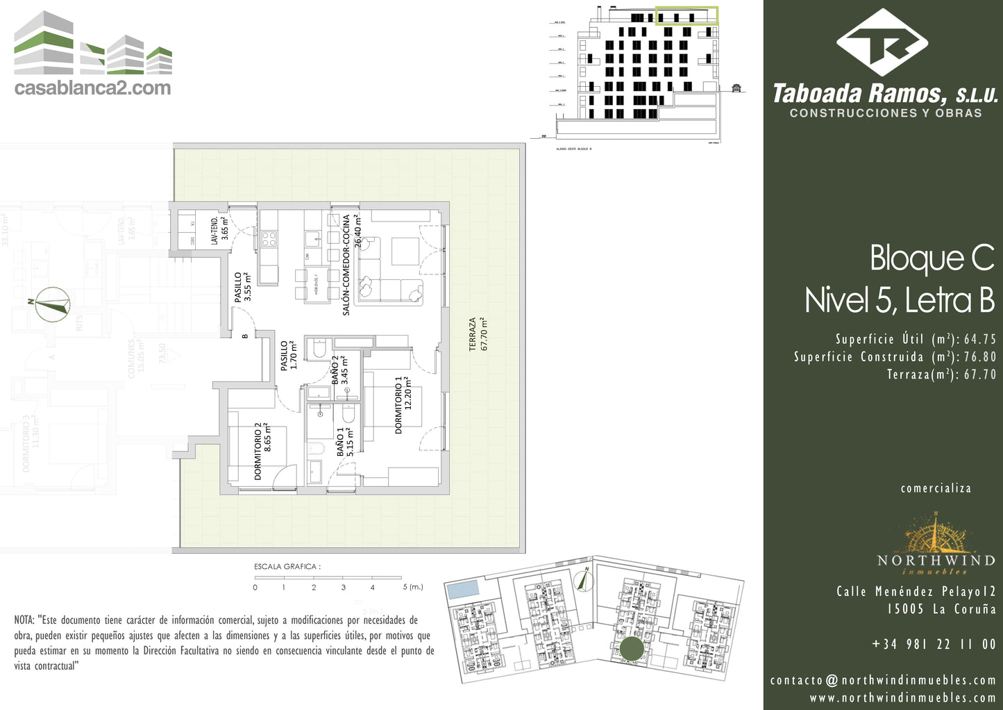 Edificio C - Nivel 5 - Letra B