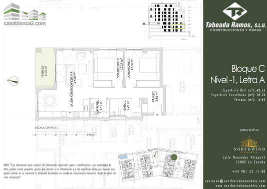 Edificio C - Nivel -1 - Letra A