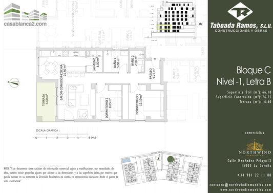 Edificio C - Nivel -1 - Letra B