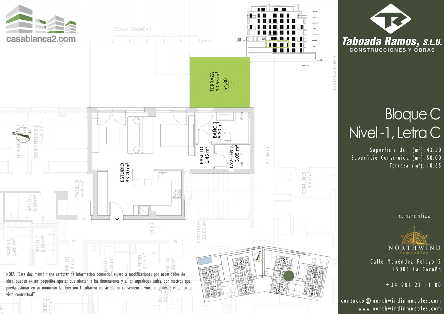 Edificio C - Nivel -1 - Letra C