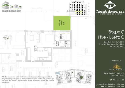 Edificio C - Nivel -1 - Letra C