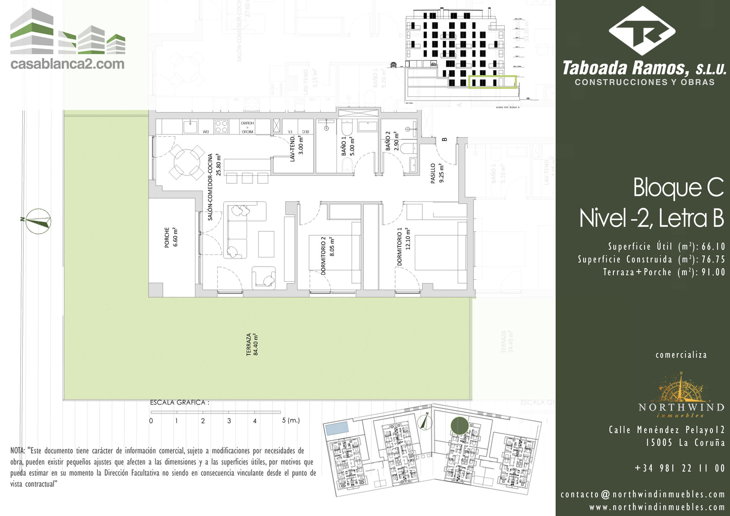 Edificio C - Nivel -2 - Letra B