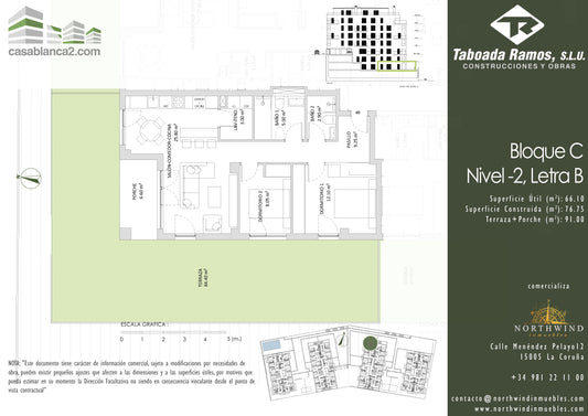 Edificio C - Nivel -2 - Letra B