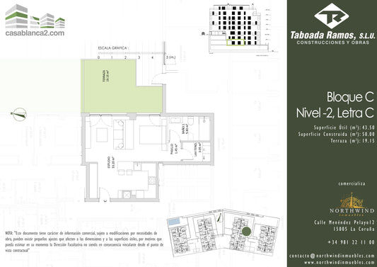 Edificio C - Nivel -2 - Letra C