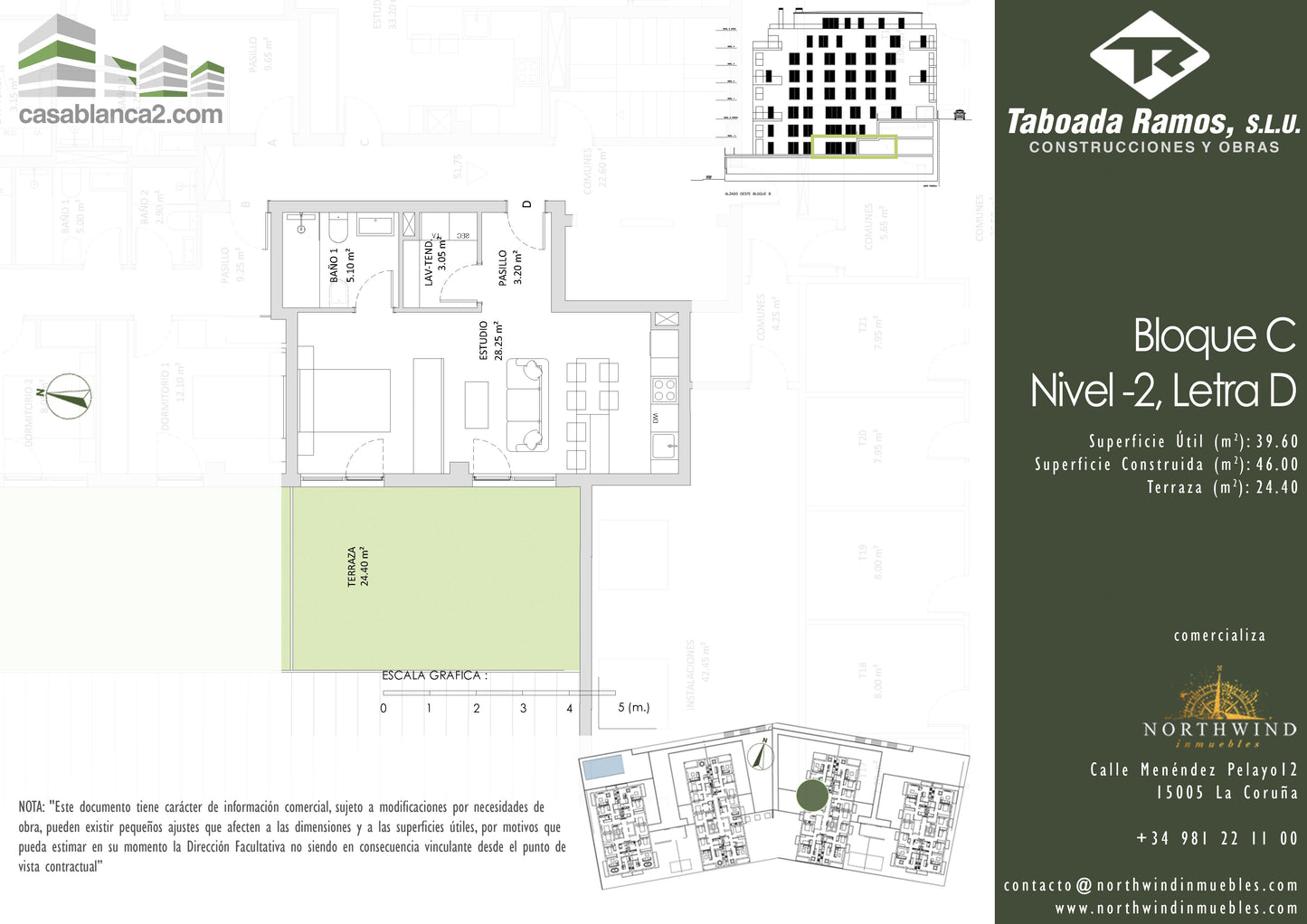 Edificio C - Nivel -2 - Letra D