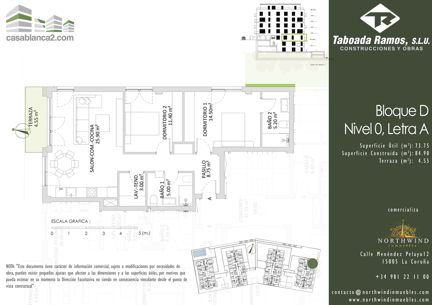 Edificio D - Nivel 0 - Letra A