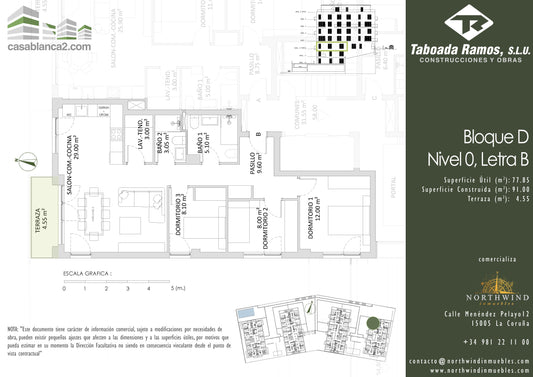 Edificio D - Nivel 0 - Letra B