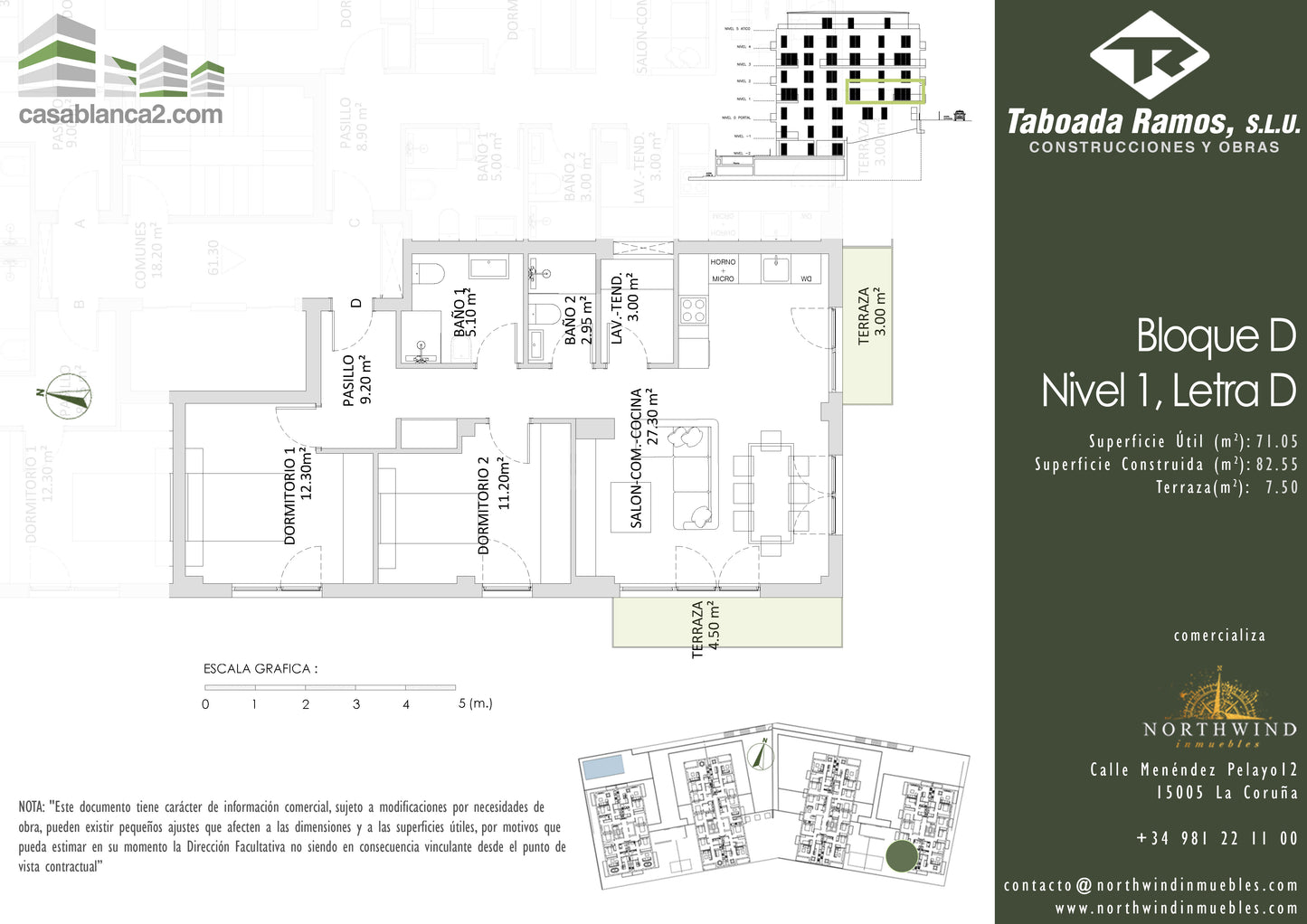 Edificio D - Nivel 1 - Letra D