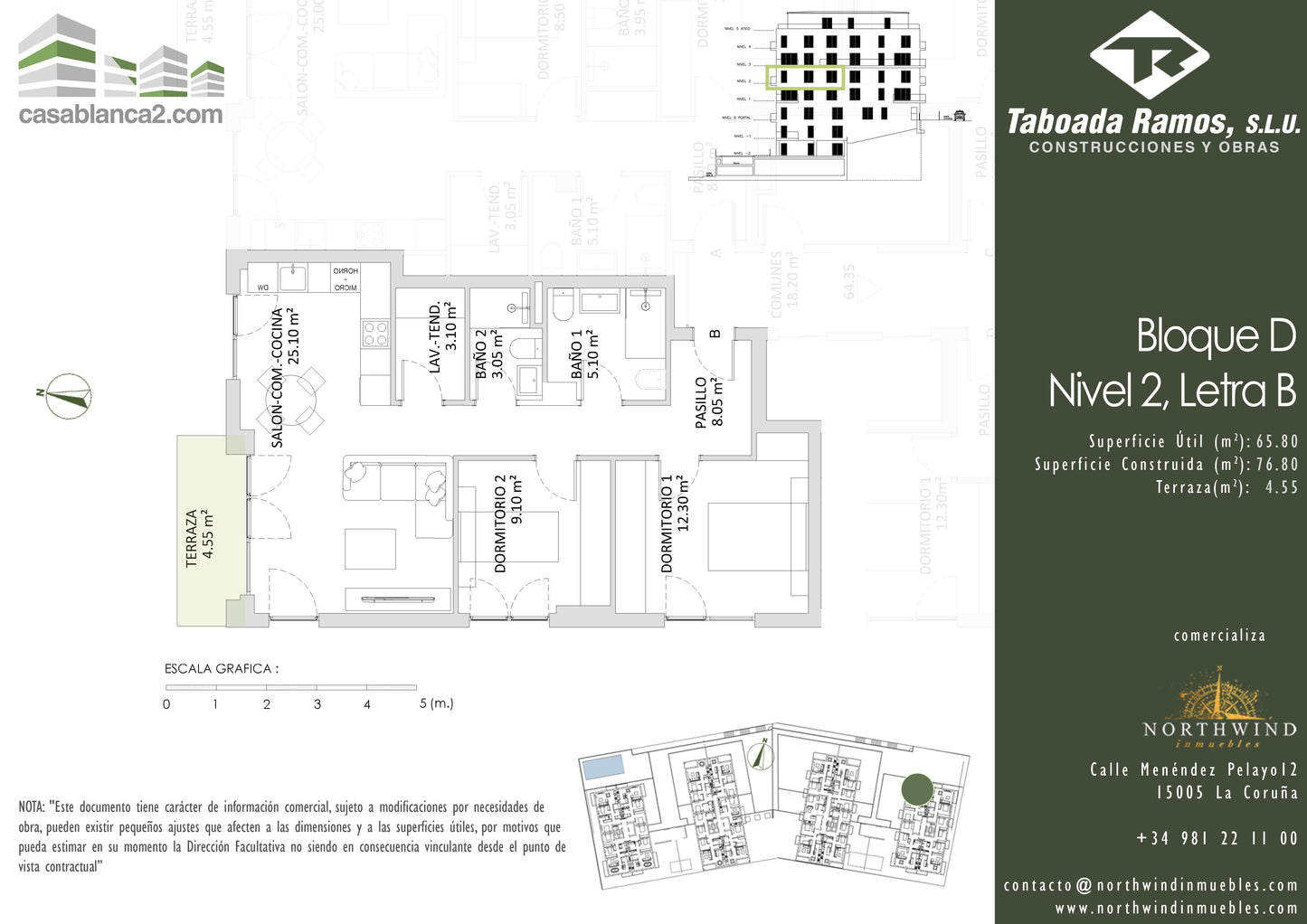 Edificio D - Nivel 2 - Letra B