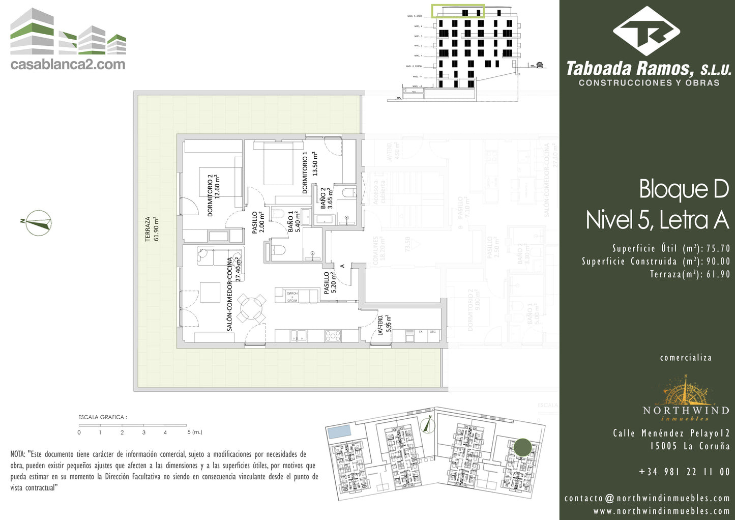 Edificio D - Nivel 5 - Letra A
