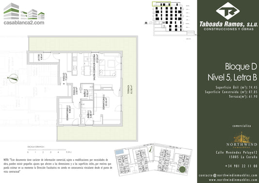 Edificio D - Nivel 5 - Letra B