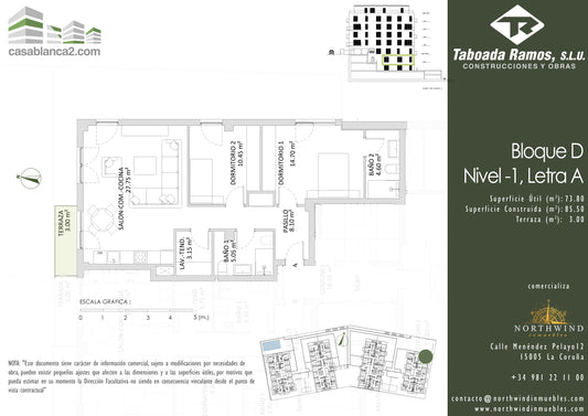 Edificio D - Nivel -1 - Letra A
