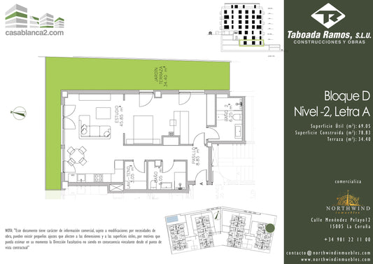 Edificio D - Nivel -2 - Letra A