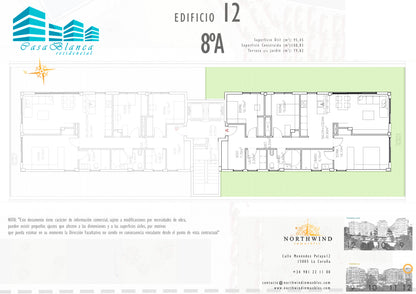 Edificio 12 - 8ºA Ático