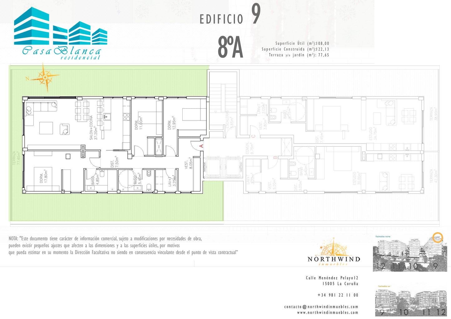 Edificio 09 - 8ºA Ático