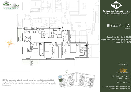 Edificio A - 1ºA