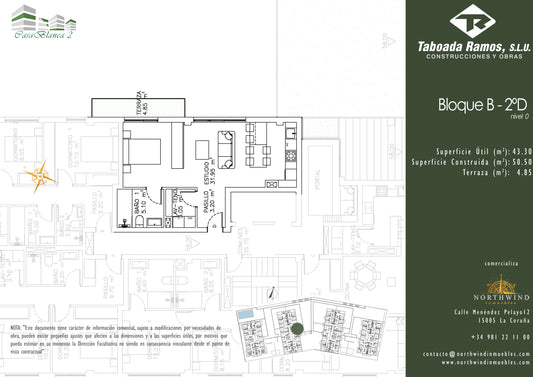 Edificio B - 2ºD